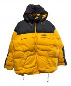 Columbiaコロンビア）の古着「バリスティックリッジオバーサイズパファー」｜イエロー×ブラック
