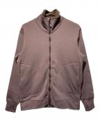 ATELIER BLUE BOTTLEアトリエ ブルー ボトル）の古着「Hiker's Jersey Jacket」｜ライトブラウン