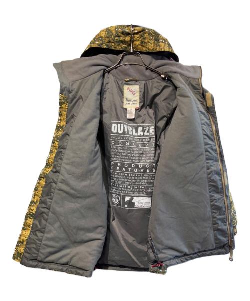 DAIWA（ダイワ）DAIWA (ダイワ) アウトブレイズ レインマックスウインタースーツ グリーン×カーキ サイズ:SIZE Mの古着・服飾アイテム