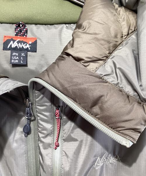 NANGA（ナンガ）NANGA (ナンガ) オーロラダウンジャケット グレー サイズ:SIZE XLの古着・服飾アイテム