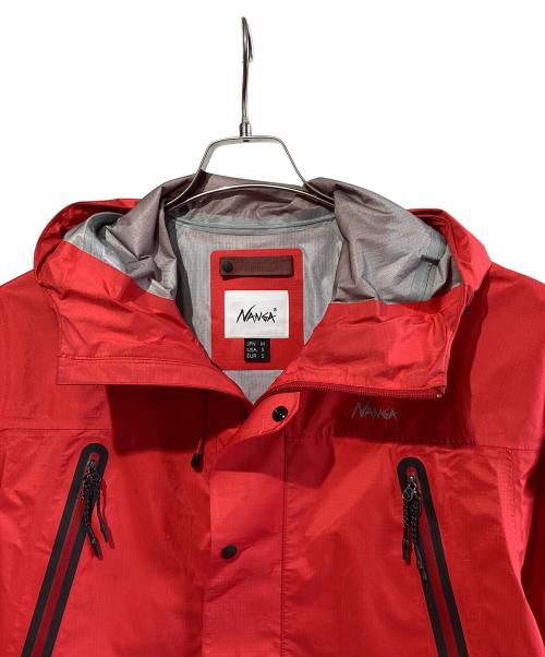 NANGA（ナンガ）NANGA (ナンガ) オーロラ3Lフィールドシェルパーカ レッド サイズ:SIZE Mの古着・服飾アイテム