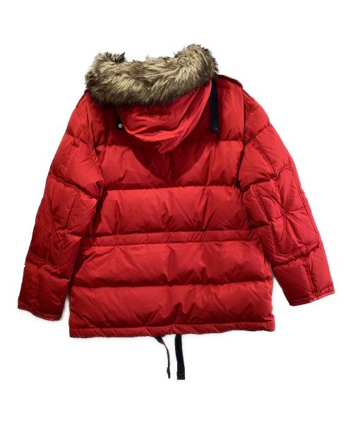 POLO RALPH LAUREN（ポロ・ラルフローレン）POLO RALPH LAUREN (ポロ・ラルフローレン) フーディダウンジャケット レッド サイズ:SIZE Lの古着・服飾アイテム