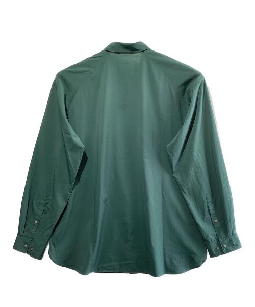 NANGA（ナンガ）NANGA (ナンガ) PLCエクスカーションシャツ グリーン サイズ:SIZE Lの古着・服飾アイテム
