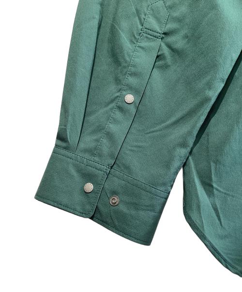 NANGA（ナンガ）NANGA (ナンガ) PLCエクスカーションシャツ グリーン サイズ:SIZE Lの古着・服飾アイテム