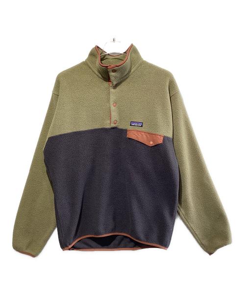 Patagonia（パタゴニア）Patagonia (パタゴニア) アウトドアウェア(ジャケット) カーキ×グレー サイズ:SIZE Mの古着・服飾アイテム