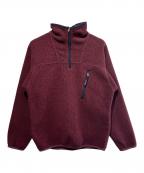 Patagoniaパタゴニア）の古着「キメラフリースジャケット」｜エンジ