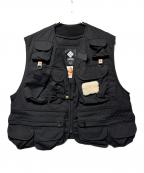Columbia×MOUNTAIN RESEARCHコロンビア×マウンテンリサーチ）の古着「フィッシングベスト」｜ブラック