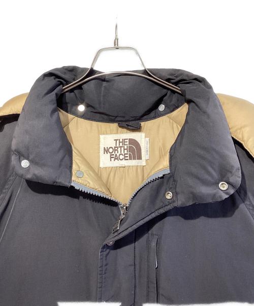 THE NORTH FACE（ザ ノース フェイス）THE NORTH FACE (ザ ノース フェイス) ダウンジャケット ブラック×ベージュ サイズ:SIZE Mの古着・服飾アイテム