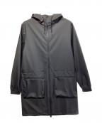 RAINSレインズ）の古着「Long Cargo Jacket」｜ブラック