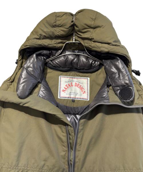 NATAL DESIGN（ネイタルデザイン）NATAL DESIGN (ネイタルデザイン) エンハンスドフーディー オリーブ サイズ:SIZE Lの古着・服飾アイテム