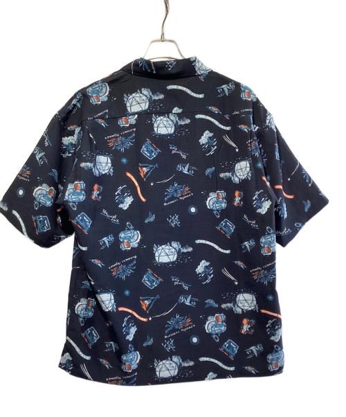 THE NORTH FACE（ザ ノース フェイス）THE NORTH FACE (ザ ノース フェイス) S/S ALOHA Vent SHIRT(エス/エスアロハベントシャツ) ネイビー サイズ:XLの古着・服飾アイテム