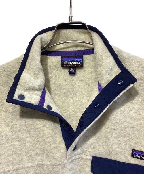 Patagonia（パタゴニア）Patagonia (パタゴニア) シンチラ・スナップT・プルオーバ ベージュ サイズ:SIZE XSの古着・服飾アイテム