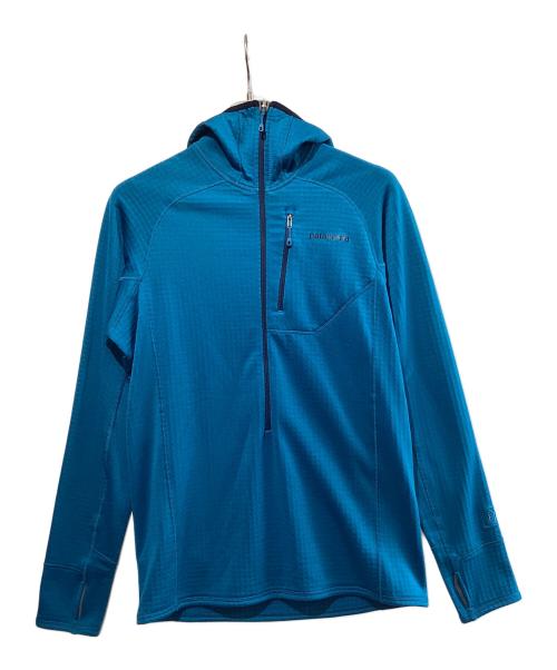 Patagonia（パタゴニア）Patagonia (パタゴニア) R1フーディー ブルー サイズ:SIZE Mの古着・服飾アイテム