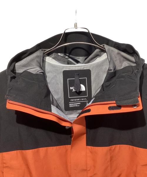THE NORTH FACE（ザ ノース フェイス）THE NORTH FACE (ザ ノース フェイス) フューチャーライトドリズルジャケット オレンジ×ブラック サイズ:SIZE Lの古着・服飾アイテム