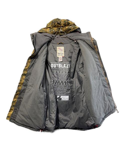 DAIWA（ダイワ）DAIWA (ダイワ) アウトブレイズ レインマックスウインタースーツ グリーン×カーキ サイズ:SIZE Mの古着・服飾アイテム