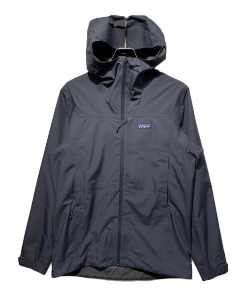 Patagonia（パタゴニア）Patagonia (パタゴニア) ボルダー・フォーク・レイン・ジャケット ネイビー サイズ:SIZE Sの古着・服飾アイテム