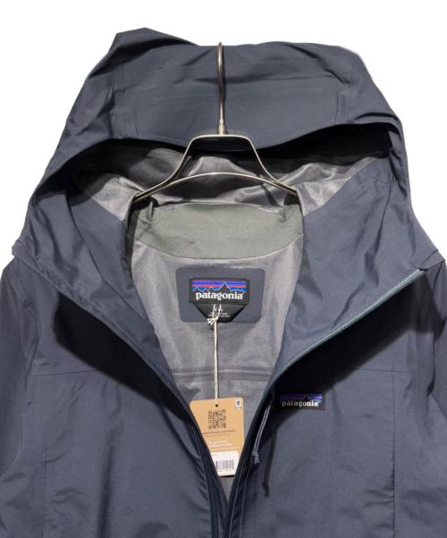 Patagonia（パタゴニア）Patagonia (パタゴニア) ボルダー・フォーク・レイン・ジャケット ネイビー サイズ:SIZE Sの古着・服飾アイテム
