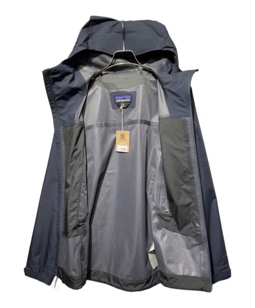 Patagonia（パタゴニア）Patagonia (パタゴニア) ボルダー・フォーク・レイン・ジャケット ネイビー サイズ:SIZE Sの古着・服飾アイテム