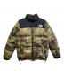 THE NORTH FACE（ザ ノース フェイス）の古着「ヌプシジャケット」｜オリーブ×ブラック