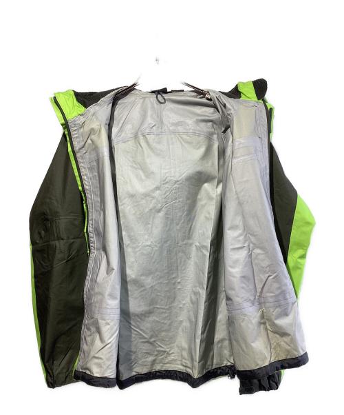 THE NORTH FACE（ザ ノース フェイス）THE NORTH FACE (ザ ノース フェイス) レインテックスフライト 黄緑×オリーブ サイズ:SIZE Mの古着・服飾アイテム