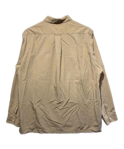 山と道（ヤマトミチ）山と道 (ヤマトミチ) バンブーシャツ ベージュ サイズ:SIZE　Lの古着・服飾アイテム