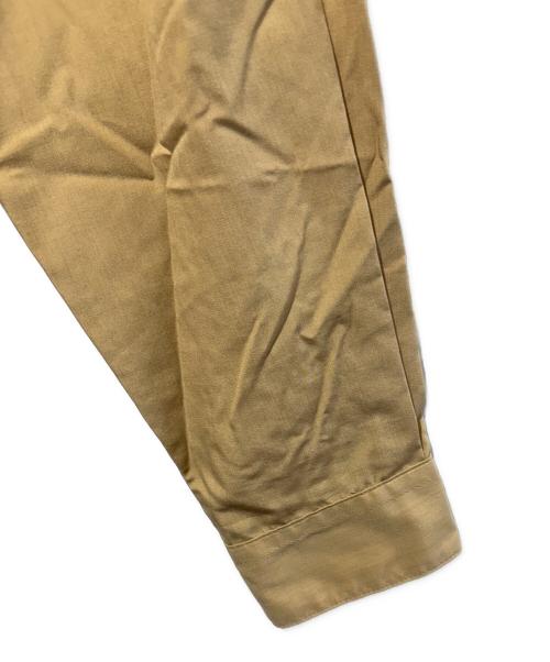山と道（ヤマトミチ）山と道 (ヤマトミチ) バンブーシャツ ベージュ サイズ:SIZE　Lの古着・服飾アイテム