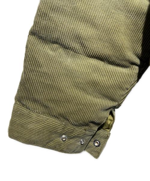 THE NORTHFACE PURPLELABEL（ザ・ノースフェイス パープルレーベル）THE NORTHFACE PURPLELABEL (ザ・ノースフェイス パープルレーベル) コーデュロイダウンジャケット オリーブ サイズ:SIZE　XLの古着・服飾アイテム
