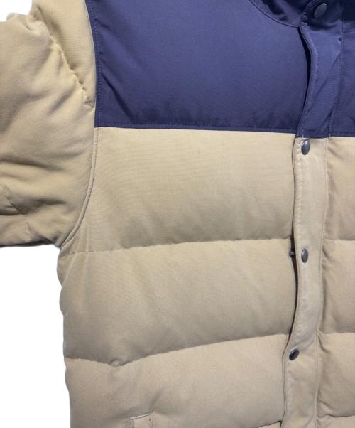 Patagonia（パタゴニア）Patagonia (パタゴニア) ビビーダウンジャケット ベージュ×パープル サイズ:SIZE　Sの古着・服飾アイテム