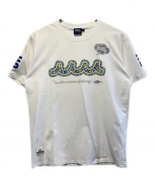 muta MARINE×NAMIKO(NIBOSHI&)（ムータマリン×ナミコ(ニボシアンド)）の古着「Fishing Tシャツ」｜ホワイト