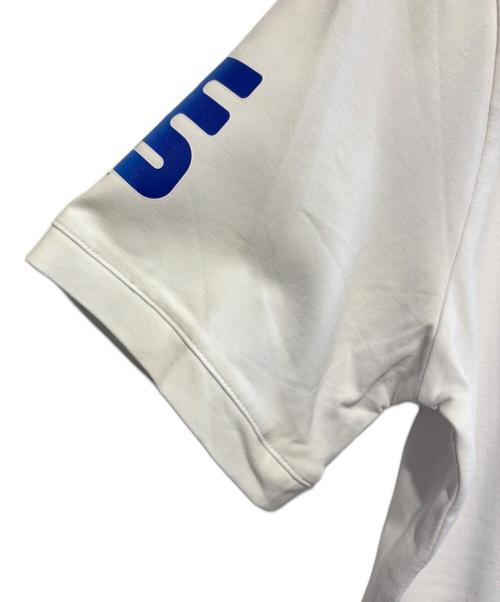 muta MARINE（ムータマリン）muta MARINE (ムータマリン) NAMIKO(NIBOSHI&) (ナミコ(ニボシアンド)) Fishing Tシャツ ホワイト サイズ:SIZE　Lの古着・服飾アイテム