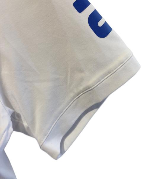 muta MARINE（ムータマリン）muta MARINE (ムータマリン) NAMIKO(NIBOSHI&) (ナミコ(ニボシアンド)) Fishing Tシャツ ホワイト サイズ:SIZE　Lの古着・服飾アイテム