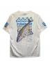 muta MARINE (ムータマリン) NAMIKO(NIBOSHI&) (ナミコ(ニボシアンド)) Fishing Tシャツ ホワイト サイズ:SIZE　L：8000円