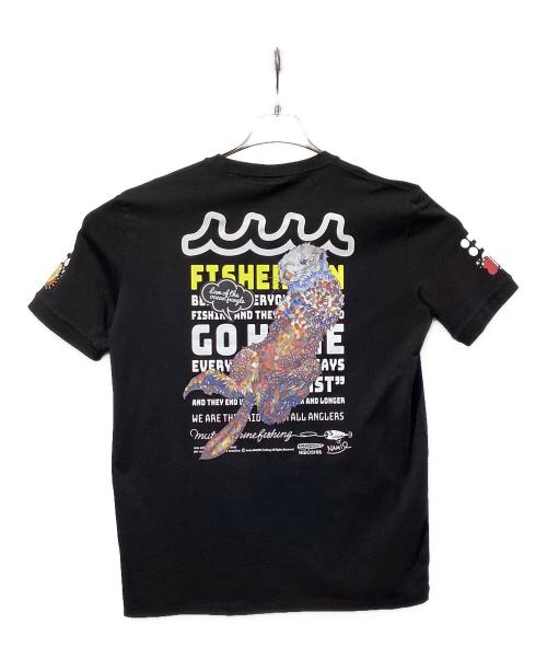 muta MARINE（ムータマリン）muta MARINE (ムータマリン) NAMIKO(NIBOSHI&) (ナミコ(ニボシアンド)) アウトドアウェア(シャツ) ブラック サイズ:SIZE Lの古着・服飾アイテム