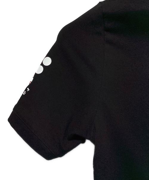 muta MARINE（ムータマリン）muta MARINE (ムータマリン) NAMIKO(NIBOSHI&) (ナミコ(ニボシアンド)) Fishing Tシャツ ブラック サイズ:SIZE Lの古着・服飾アイテム