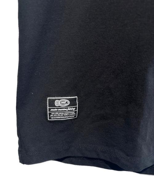 BLAUSEA（ブラウシー）BLAUSEA (ブラウシー) sun rise (サンライズ) muta MARINE (ムータマリン) コラボTシャツ ブラック サイズ:SIZE　Lの古着・服飾アイテム