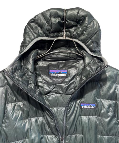 Patagonia（パタゴニア）Patagonia (パタゴニア) マイクロ パフ フーディ グリーン サイズ:SIZE XSの古着・服飾アイテム