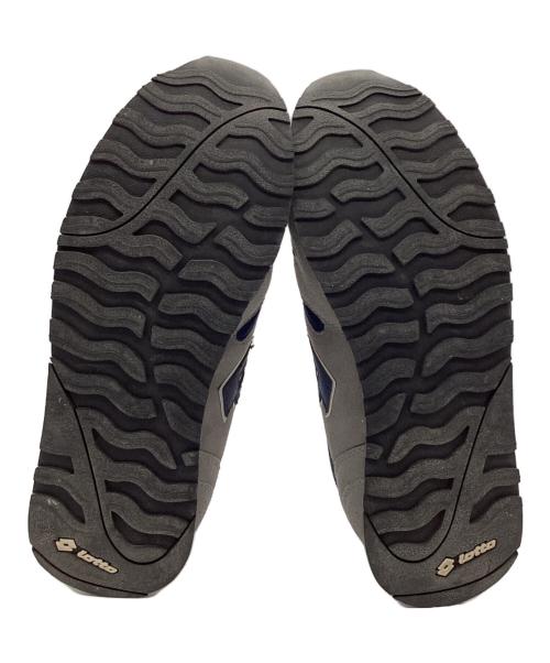 LOTTO（ロット）LOTTO (ロット) ローカットスニーカー ネイビー×グレー サイズ:US9.5の古着・服飾アイテム