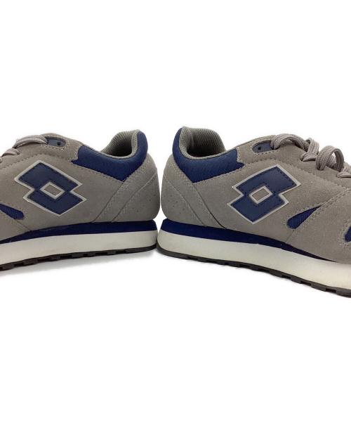 LOTTO（ロット）LOTTO (ロット) ローカットスニーカー ネイビー×グレー サイズ:US9.5の古着・服飾アイテム