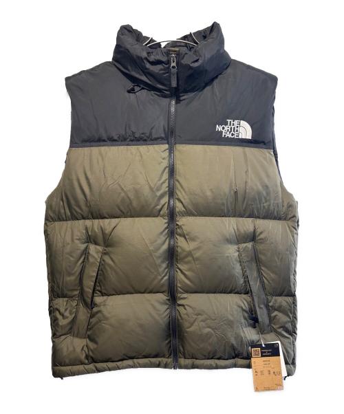 THE NORTH FACE（ザ ノース フェイス）THE NORTH FACE (ザ ノース フェイス) ヌプシベスト ニュートープグリーン サイズ:SIZE　XLの古着・服飾アイテム