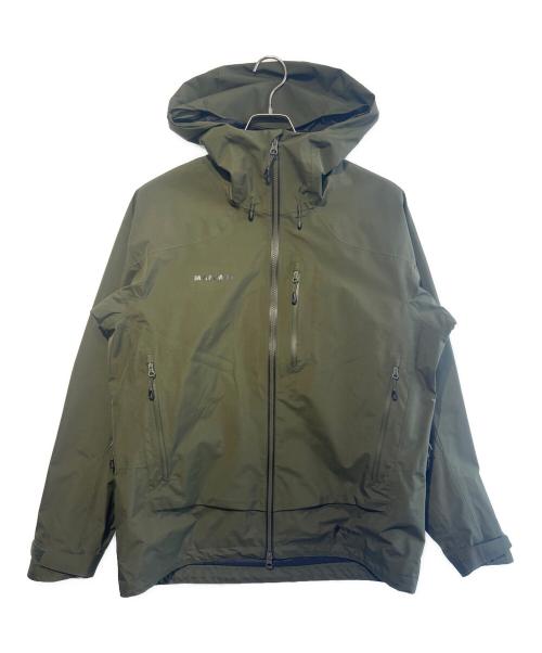 MAMMUT（マムート）MAMMUT (マムート) アヤコ プロ 2.0 ハードシェル フーデッド ジャケット オリーブ サイズ:SIZE Lの古着・服飾アイテム