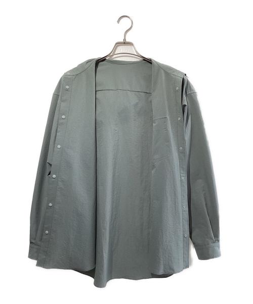 RIDGE MOUNTAIN GEAR（リッジマウンテン ギア）RIDGE MOUNTAIN GEAR (リッジマウンテン ギア) フーデットロングスリーブシャツ グリーン サイズ:SIZE XLの古着・服飾アイテム
