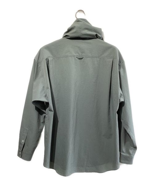RIDGE MOUNTAIN GEAR（リッジマウンテン ギア）RIDGE MOUNTAIN GEAR (リッジマウンテン ギア) フーデットロングスリーブシャツ グリーン サイズ:SIZE XLの古着・服飾アイテム