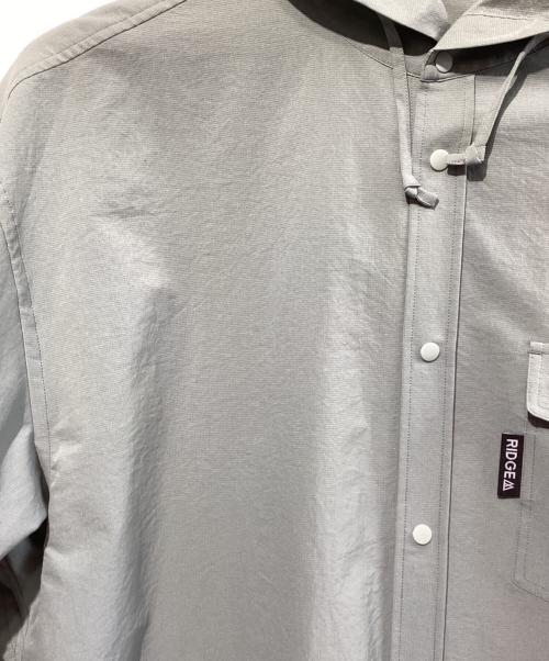 RIDGE MOUNTAIN GEAR（リッジマウンテン ギア）RIDGE MOUNTAIN GEAR (リッジマウンテン ギア) フーデットロングスリーブシャツ グリーン サイズ:SIZE XLの古着・服飾アイテム