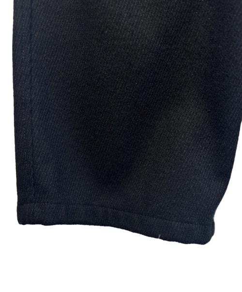 and wander（アンドワンダー）and wander (アンドワンダー) REWOOL tweed wide pants ブラック サイズ:SIZE Sの古着・服飾アイテム