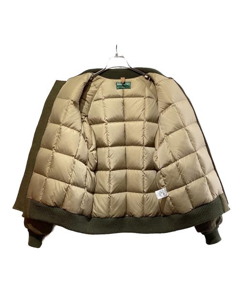 BROWN by 2-tacs（ブラウンバイツータックス）BROWN by 2-tacs (ブラウンバイツータックス) オールパーパスダウンジャケット グリーン サイズ:SIZE Mの古着・服飾アイテム