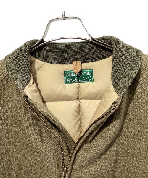 BROWN by 2-tacs（ブラウンバイツータックス）BROWN by 2-tacs (ブラウンバイツータックス) オールパーパスダウンジャケット グリーン サイズ:SIZE Mの古着・服飾アイテム