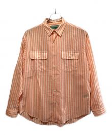 BROWN by 2-tacs（ブラウンバイツータックス）の古着「レギュラーカラー」｜オレンジ×ホワイト