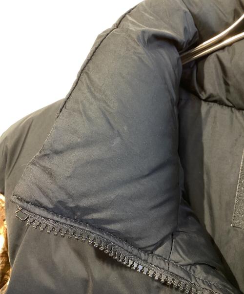 THE NORTH FACE（ザ ノース フェイス）THE NORTH FACE (ザ ノース フェイス) ノベルティ-ヌプシジャケット ブラウン×ブラック サイズ:SIZE Mの古着・服飾アイテム