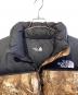 中古・古着 THE NORTH FACE (ザ ノース フェイス) ノベルティ-ヌプシジャケット ブラウン×ブラック サイズ:SIZE M：35000円