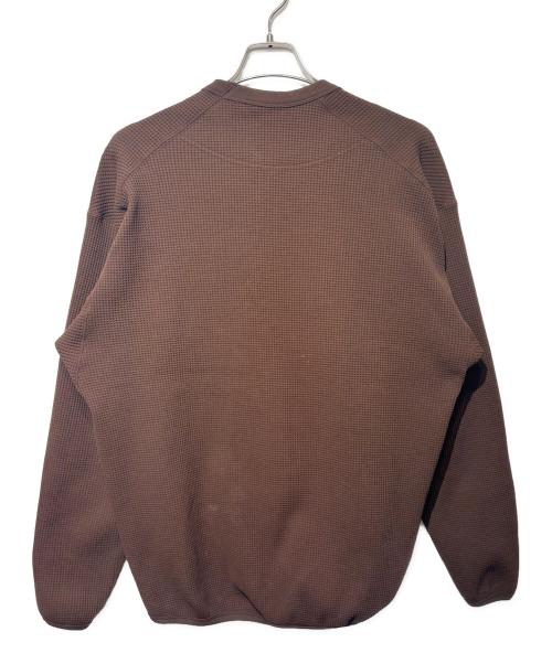 THE NORTH FACE（ザ ノース フェイス）THE NORTH FACE (ザ ノース フェイス) エンライドワッフルクルー ブラウン サイズ:SIZE Mの古着・服飾アイテム